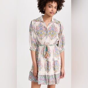 New Bell by Alicia Bell Blair mini dress in floral bouquet print